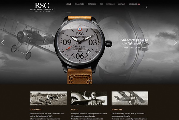 Imagowebsite horloges